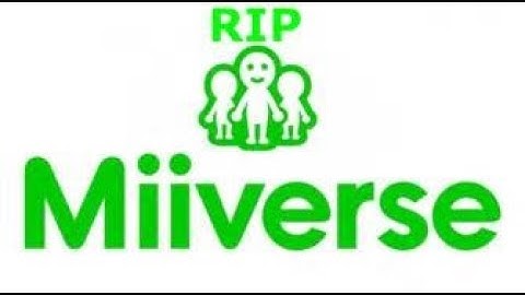 RIP miiverse