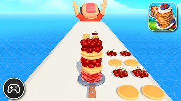 Pancake Run - Gameplay Walkthrough Part 49 - Puzzle Game Levels 336-338 (iOS, Android)