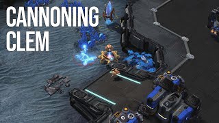 Harstem CANNONRUSHING Clem In Tournament | Harstem (P) vs Clem (T)