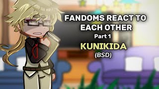 Fandoms React Bungou Stray Dogs Kunikida Part 14 Redr0X
