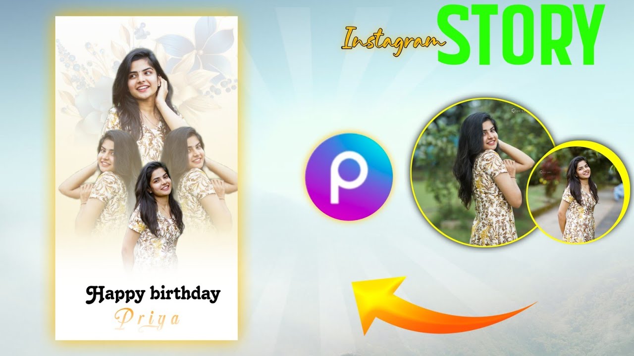 Picsart Photo Editing Birthday Banner Tutorial |
