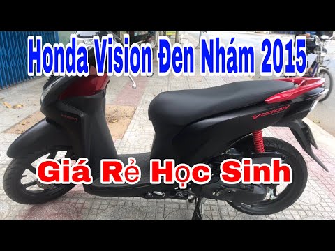 Video Bán Xe honda Vision Đen Nhám Cuối 2015 Cũ Giá Rẻ Sinh... - youtube