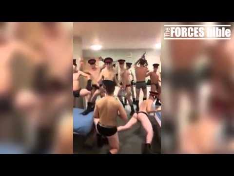 BRITISH ARMY SOLDIERS DANCING TO SATISFACTION [Benni Benassy]