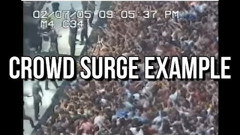 What is a Crowd Surge ?  Travis Scott Concert Tragedy