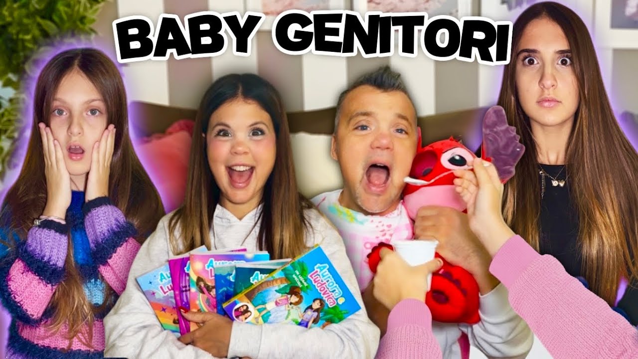 I Nostri GENITORI diventano BAMBINI BABYSITTER per 24 ORE 😱