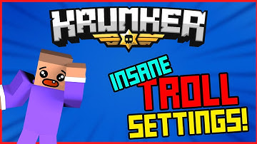 The WORST TROLL SETTINGS in KRUNKER