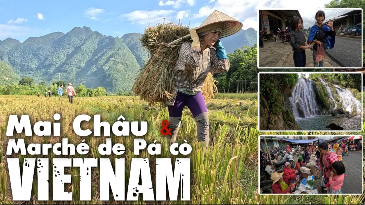 MAI CHAU, VIETNAM | Les Rizières et le Marché des HMONG