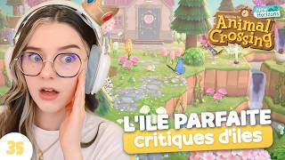 🩷 Cette île EST PARFAITE ! • JE CRITIQUE VOS ÎLES ANIMAL CROSSING #35