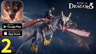 Rise of Dragons War Gameplay Walkthrough Part 2 (iOS, Android) screenshot 5