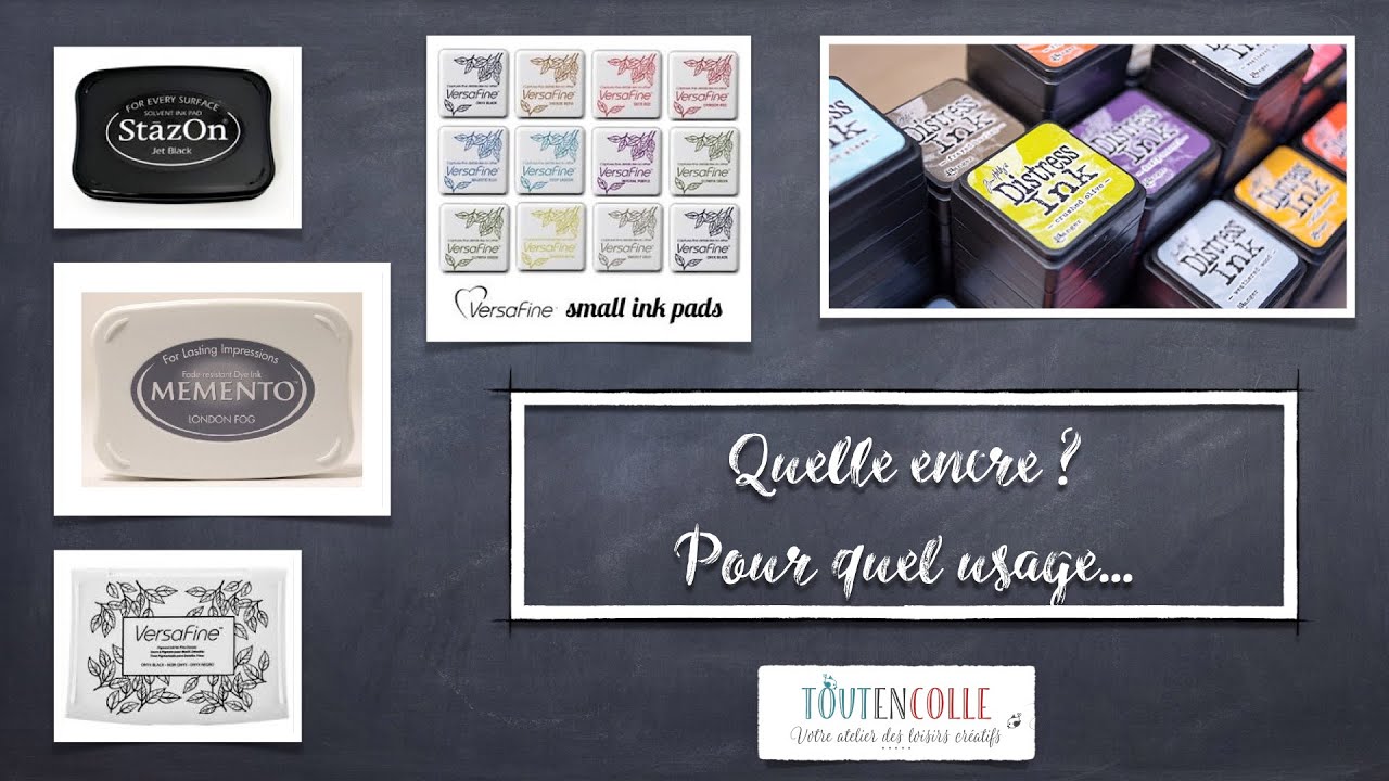 technique : les encres