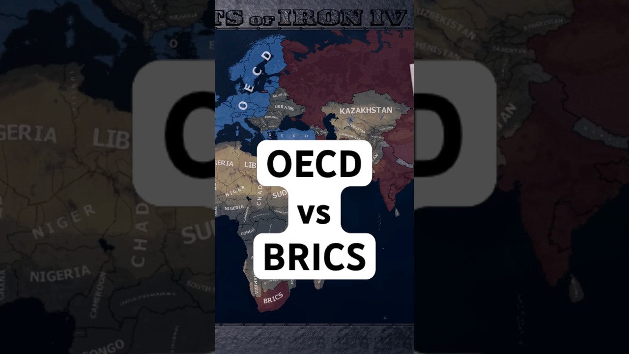 OECD vs BRICS | WW3 HOI4 Timelapse