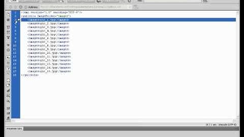 Creating a dynamic image gallery based on XML in ActionScript 3.0