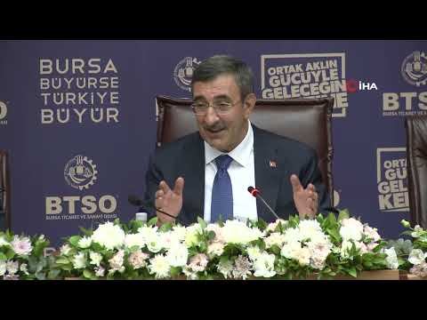 Cevdet Yılmaz Bursa’da konuştu: “Türkiye ekonomisinin temelleri sağlam”