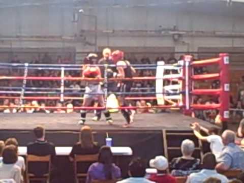 Allison Glenny Thai Boxing Fight