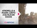 INSÓLITO: El violento atropello a madre con su hijo en Quilicura - CHV Noticias