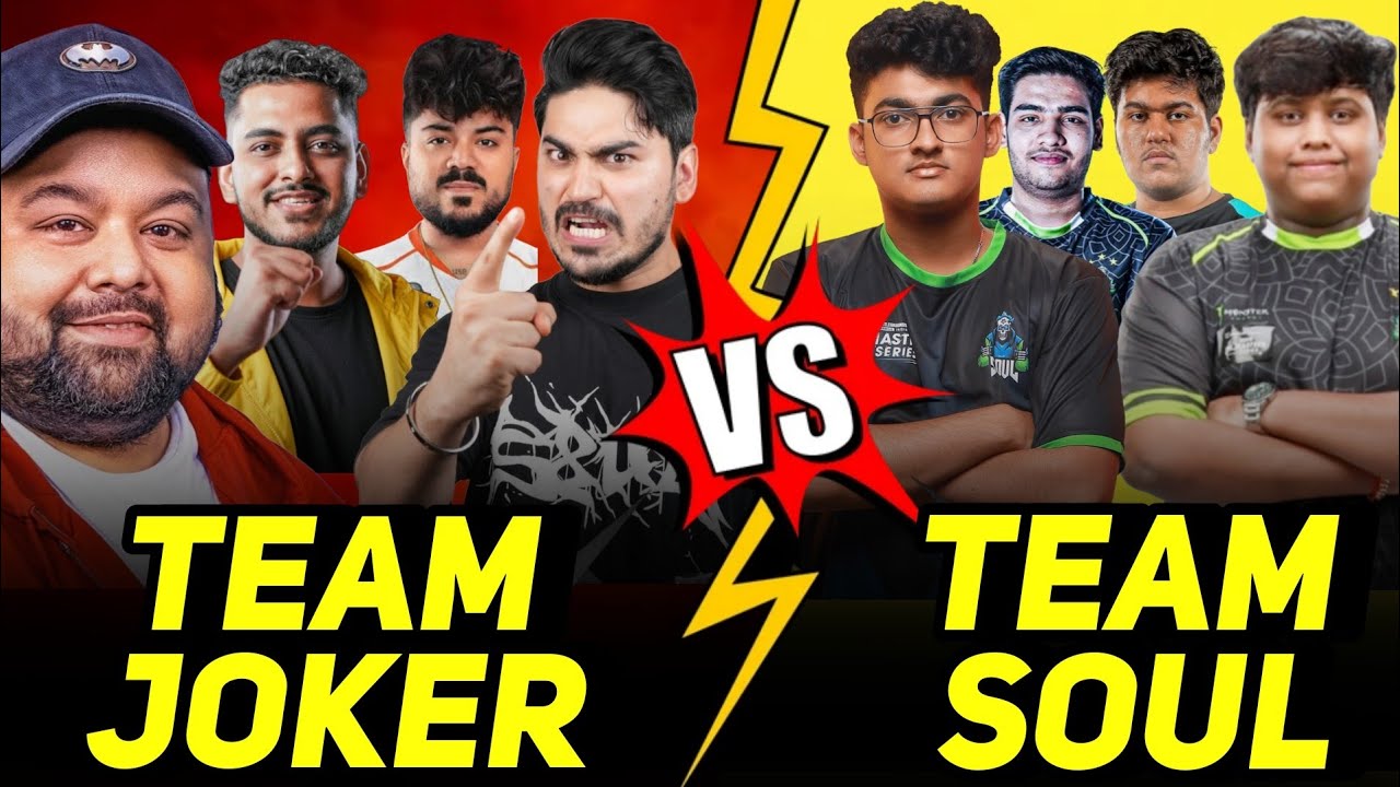 Team Joker Vs Team SouL *4V4 Challenge*🤯 - YouTube
