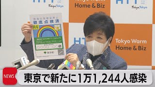 東京で新たに１万1,244人感染　小池都知事「会食は認証店を」（2022年12月2日）