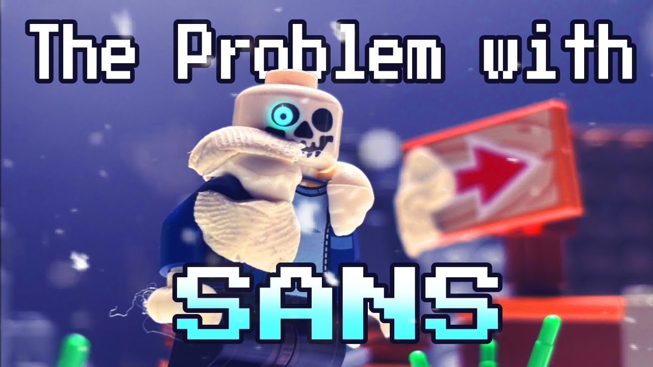 The Problem with Sans (Lego Undertale Parody) - YouTube