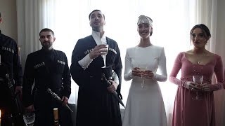 Georgian Wedding  • ქართული ქორწილი - შენ დაგეძებ დილაა თუ ბინდია - ანდრია გველესიანი