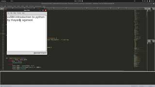 Notepad using Tkinter