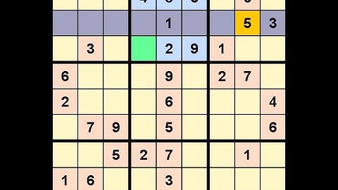 How to Solve Globe and Mail Sudoku Five Star May 29, 2022