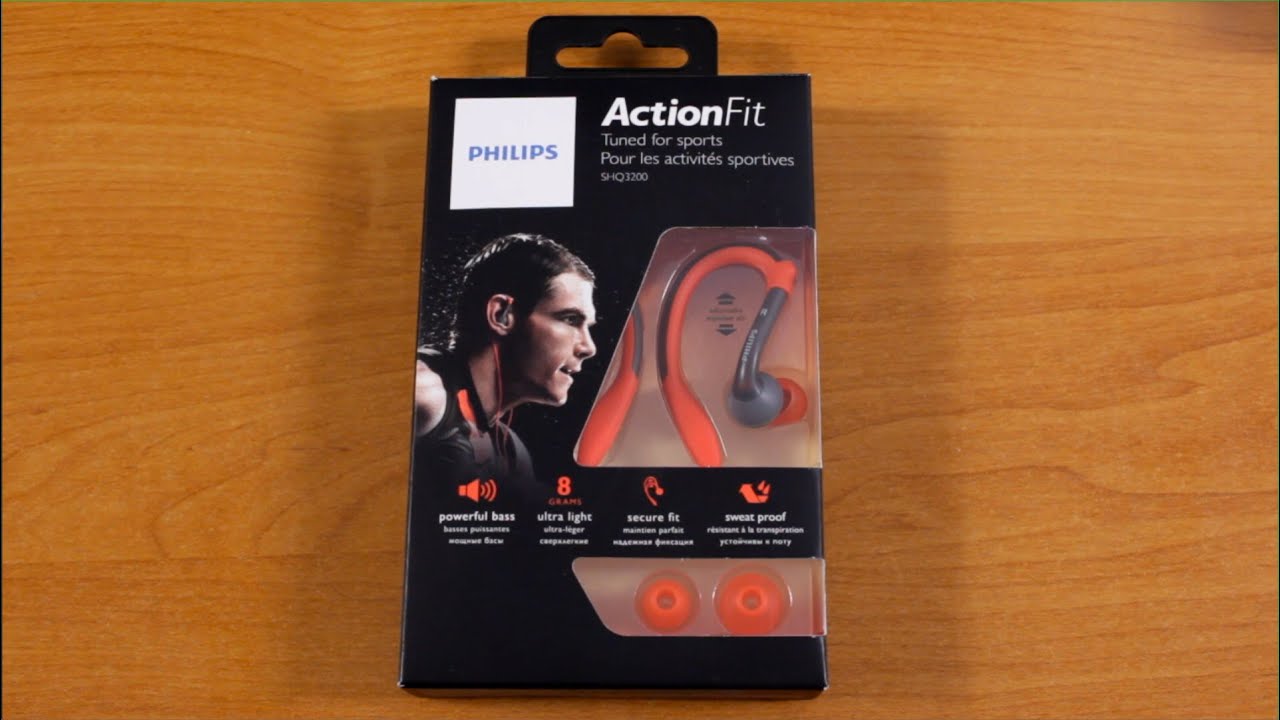 Philips Action Fit SHQ 3200 Наушники Для Спорта