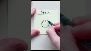 How to #draw #yarn 🧶 #shorts #doodle ball of yarn #drawing tutorial #howtodraw Profile
