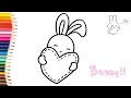 Easy Bunny Drawing for Kids | Kids Drawing | Draw