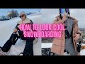 What to wear skiing/snowboarding! How to stay warm, save vs splurge, technical gear vs casual