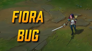 Fiora Q Bug (League of Legends)