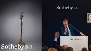 Tiny Giacometti Sculpture Wins Big At Evening Sale Sothebys