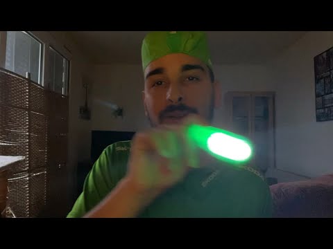 ASMR Cranial Nerve Exam (Yellow and Green Collab) 💚💛