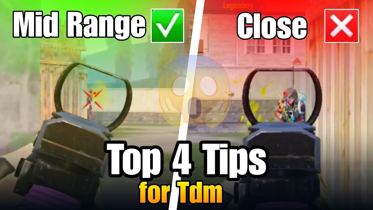 Top 4 tips & Tricks to become a TDM Master 📙 !? PUBG Mobile l BGMI