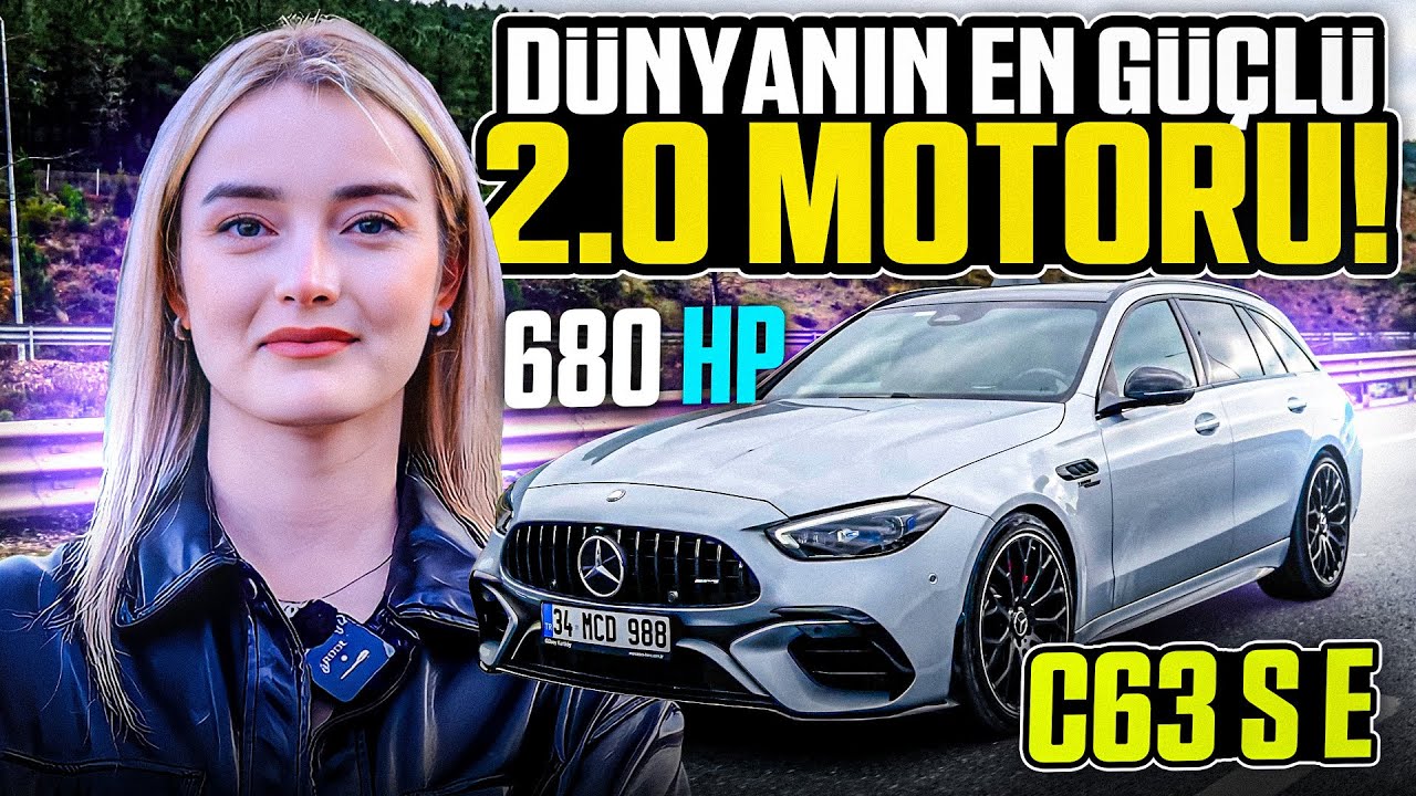 Dünyanın En Güçlü 2.0 Motorlu  Arabası | 680 HP Mercedes AMG C63 S E