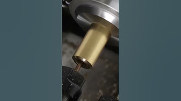 Satisfying Lathe CNC Machine #short #satisfying #cnc #cncmachine #metal #asmr #shorts #shortvideo