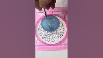 Relaxing Spirograph Patterns with Soothing ASMR | Stress Relief Art #satisfying #asmrsounds #artasmr