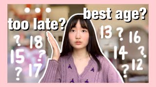 BEST AGE for KPOP AUDITIONS? Everything u need to know!