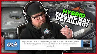 HYBRID Engine Bay Detailing Tips??