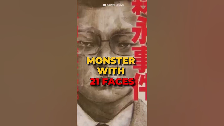 The Monster with 21 Faces: Japan's Unsolved Mystery Teaser