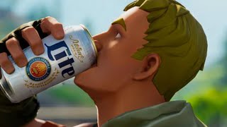 Every kill in Fortnite=shotgun a beer
