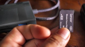 How to transfer photos from Memory Stick Pro Duo to PC | Sony Cybershot DSC W55