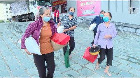 Gia Viễn hỗ trợ người nghèo vượt qua dịch bệnh
