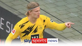 Barcelona hold talks with Erling Haaland