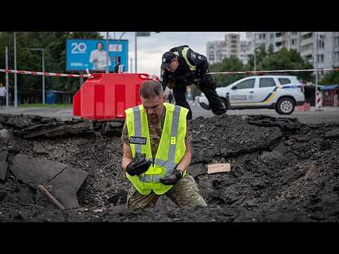 Video Guerra in Ucraina: missili balistici e droni russi su Kiev, 10 feriti