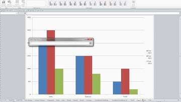 Microsoft Excel 2010 Level Two Video 32 Chart Switch Rows and Columns