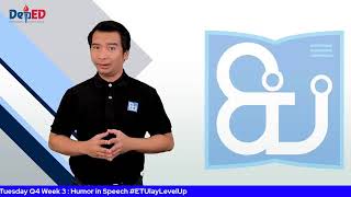 Speech Class 2.0  - Tuesday Q4 Week 3 #ETUlayLevelUp
