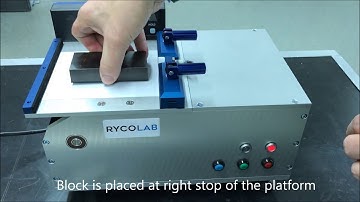 Static Friction Tester
