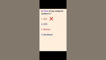 Computer GK || Short Video #computer #gk #cpu #mcq #trending #viralvideo #shorts