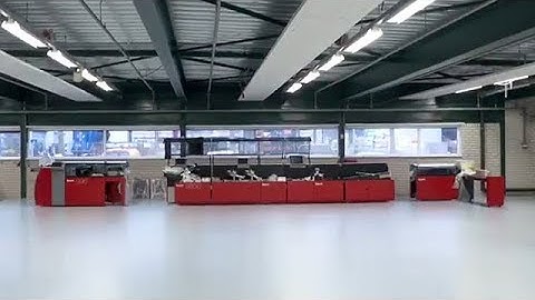 Installation K3600 at Jetmail / Hillegom, Netherlands