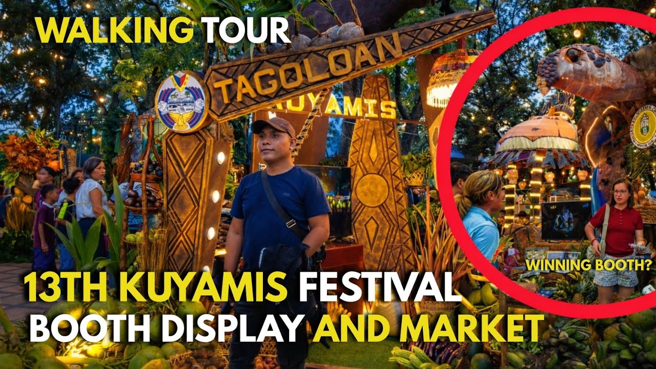 WALKING TOUR: 13th KUYAMIS FESTIVAL Booths & Market | Misamis Oriental at 96